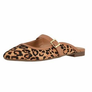 Vionic Women's Crystal Esme Flats Leopard 7.5 New in Box